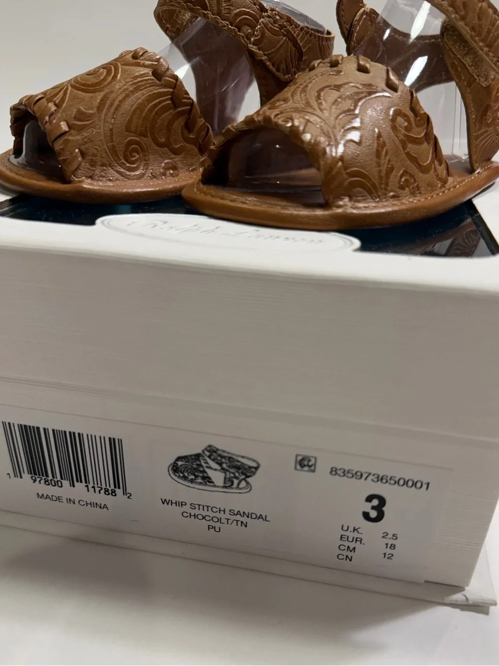 Ralph Lauren stylish embossed